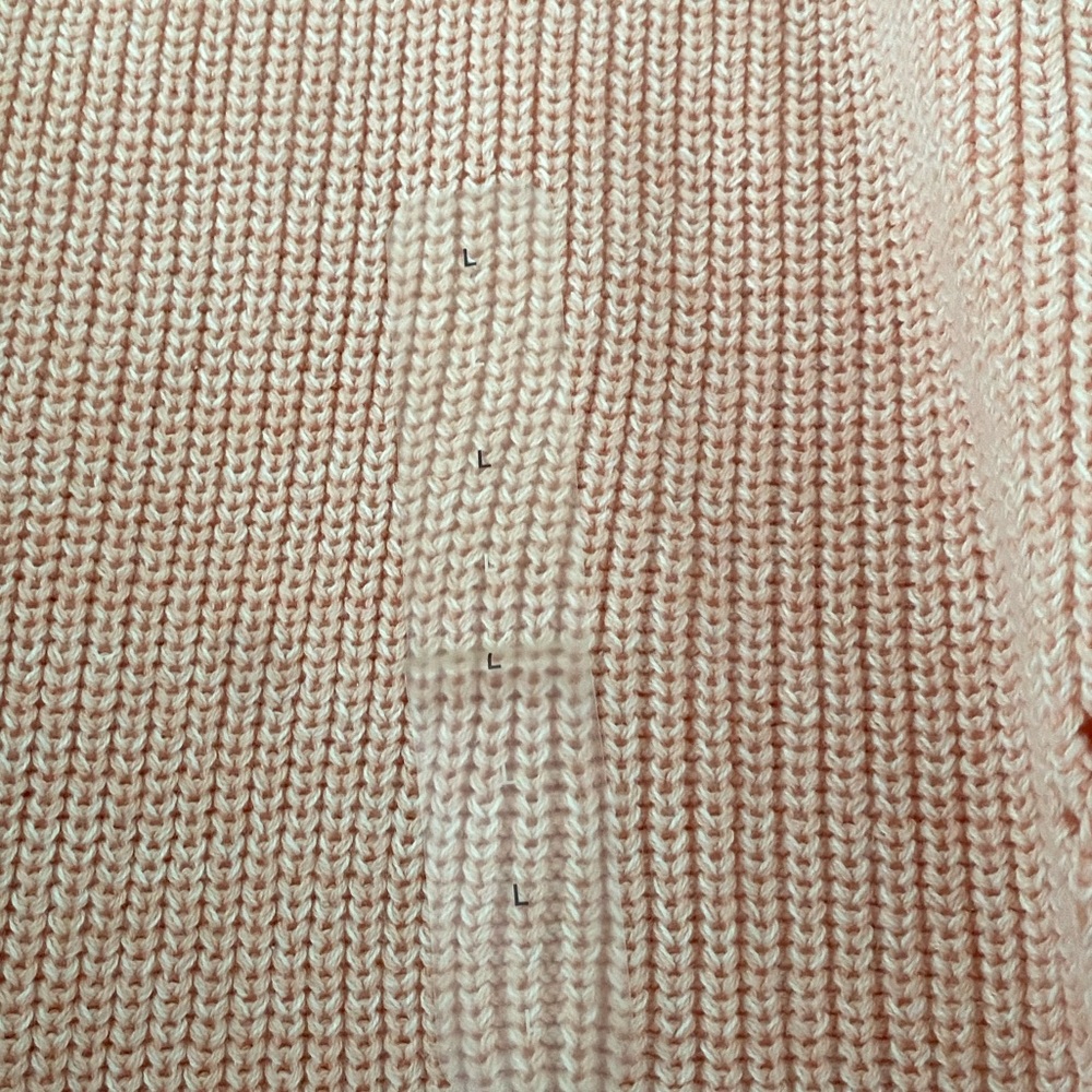 NWT GAP FOR GOOD 100% COTTON SWEATER IN THE SWEETEST SHADE OF PINK SIZE L - Picture 4 of 4